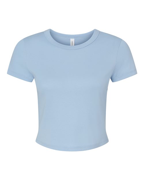 Baby Tee Light Blue front garment preview