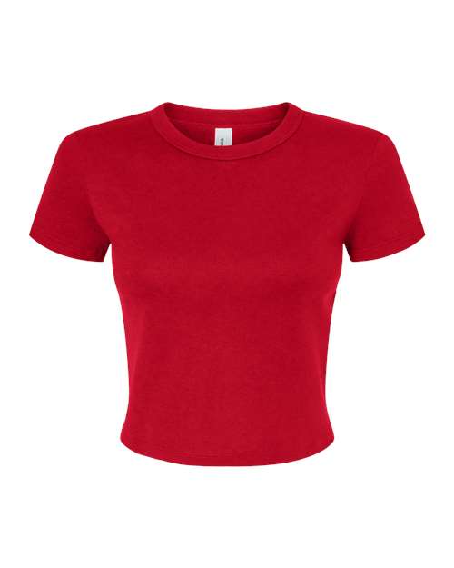 Baby Tee Red front garment preview