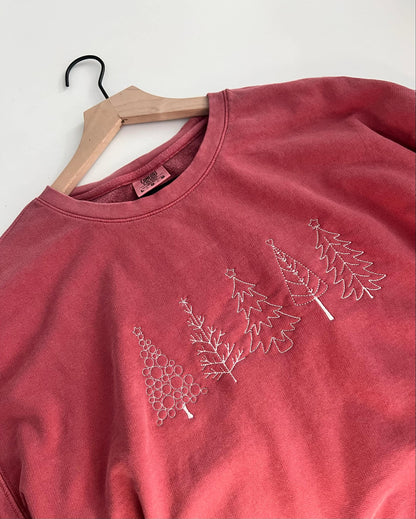 Christmas Tree Sweatshirt – Personalized Holiday Gift