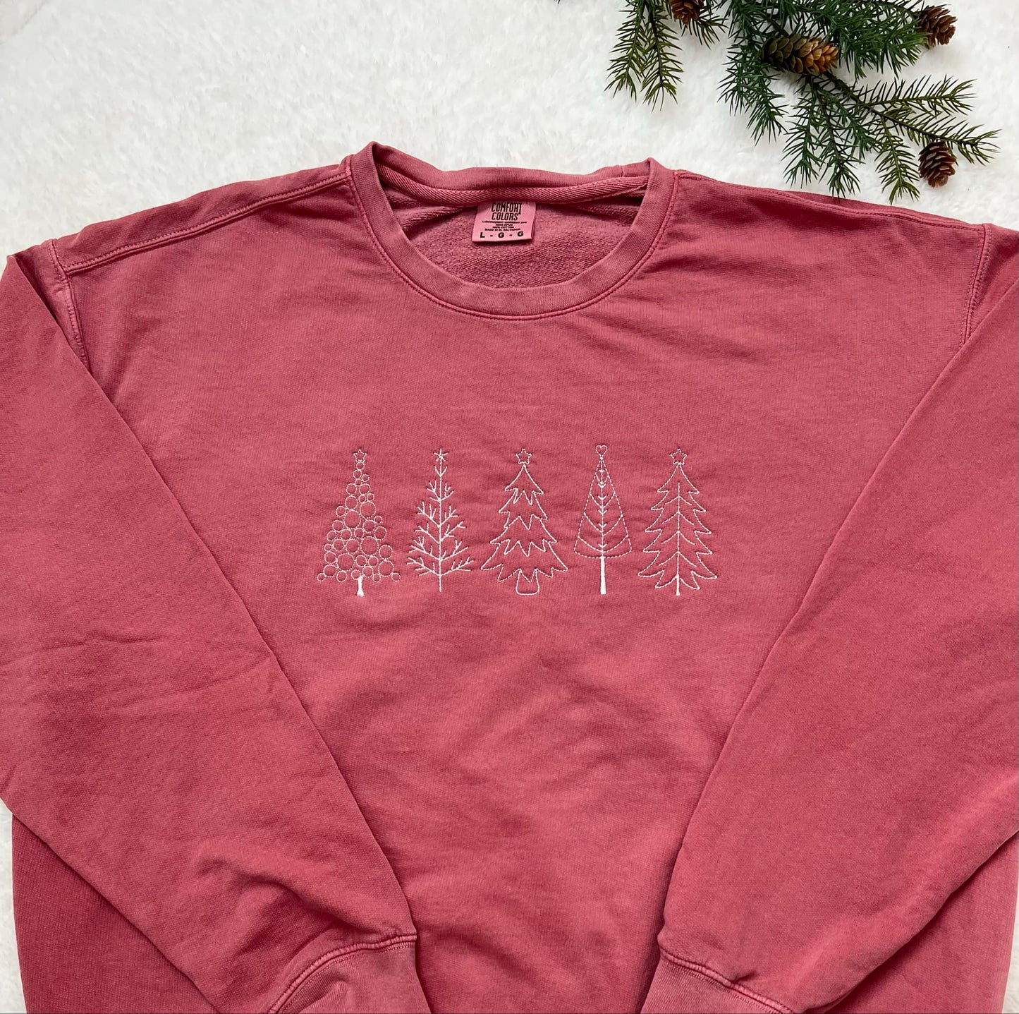Christmas Tree Sweatshirt – Personalized Holiday Gift