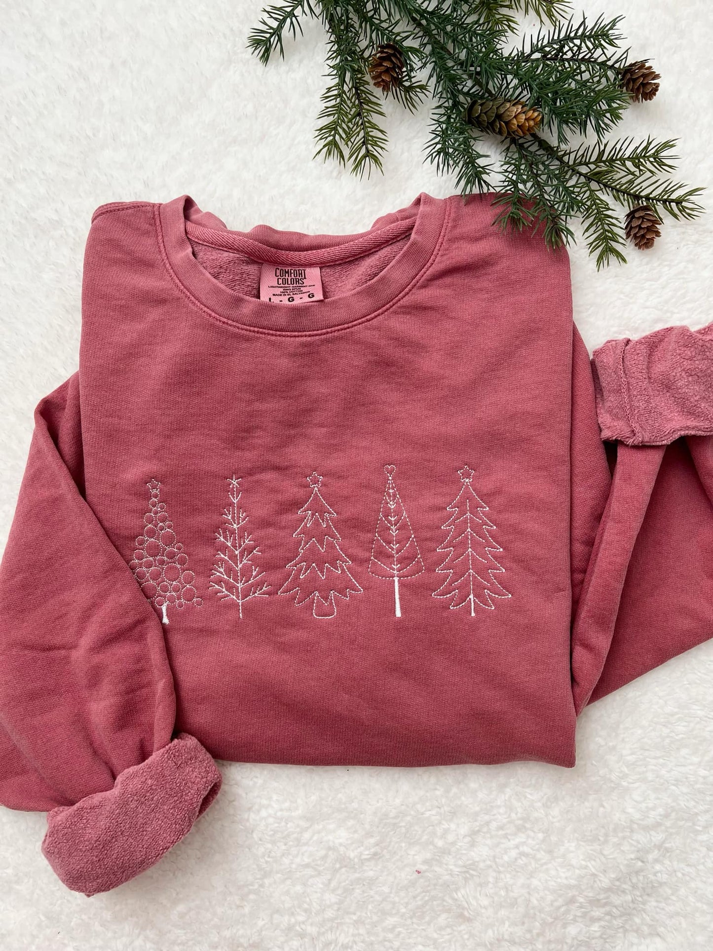 Christmas Tree Sweatshirt – Personalized Holiday Gift