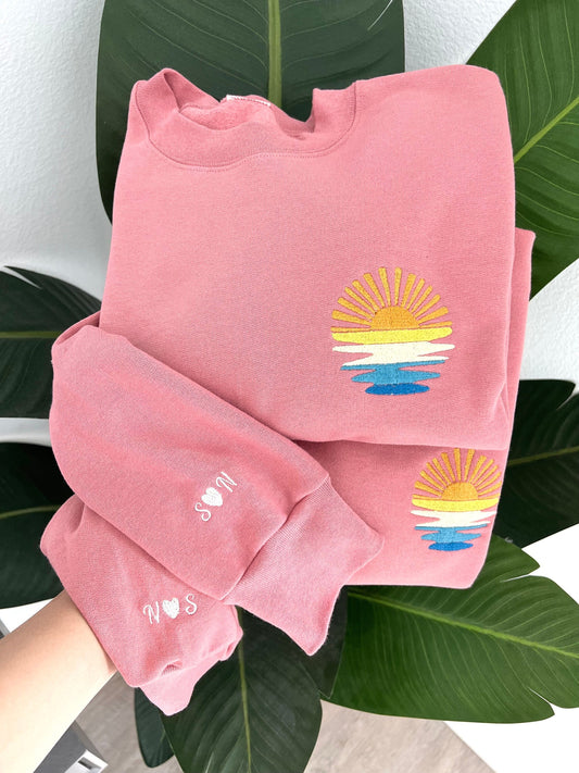 Custom Embroidery Sweatshirts/Hoodies | Personalized Gift | Every day, every occasion & holiday