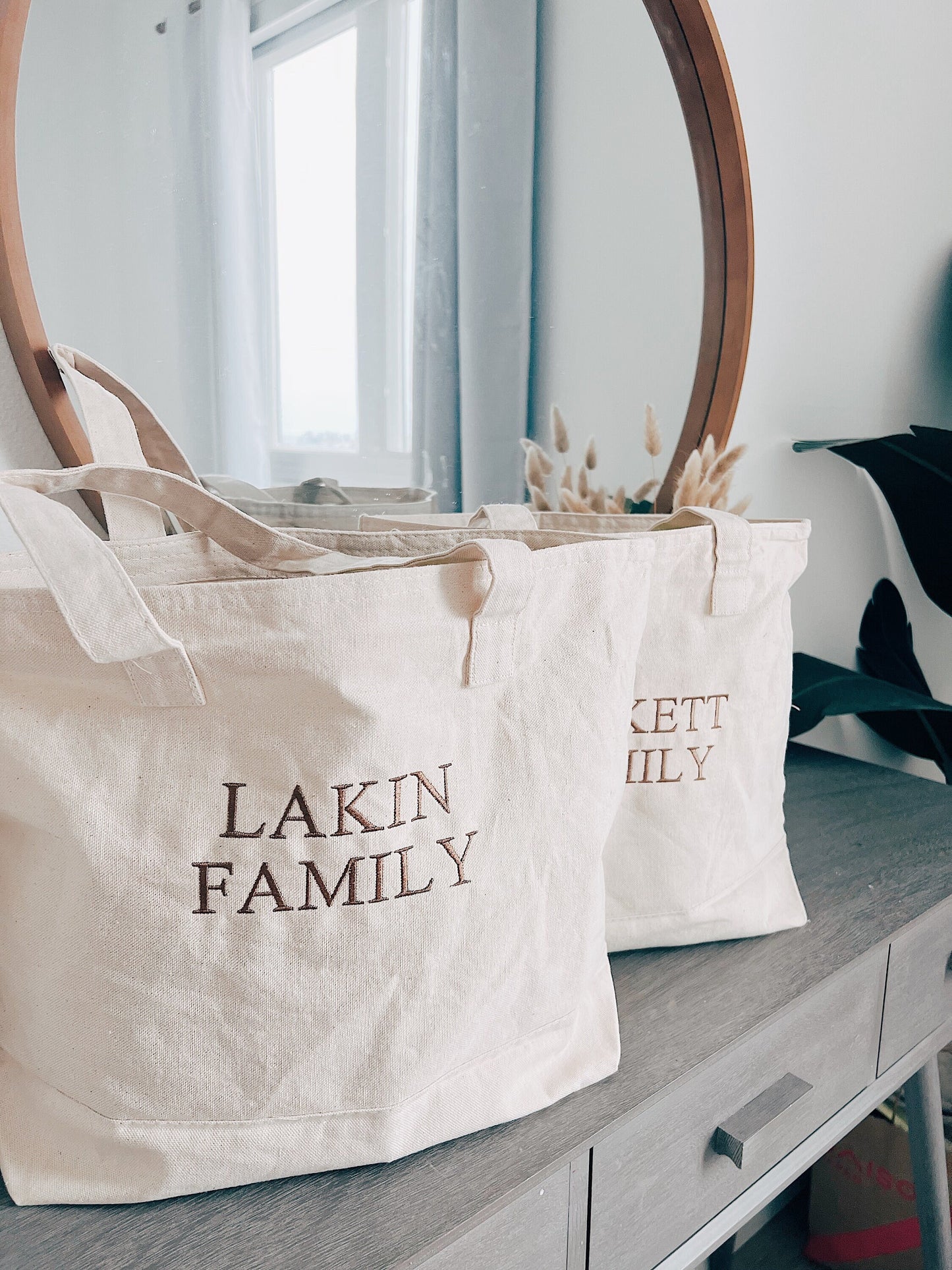 Custom Embroidered Tote Bag | Personalized Gift