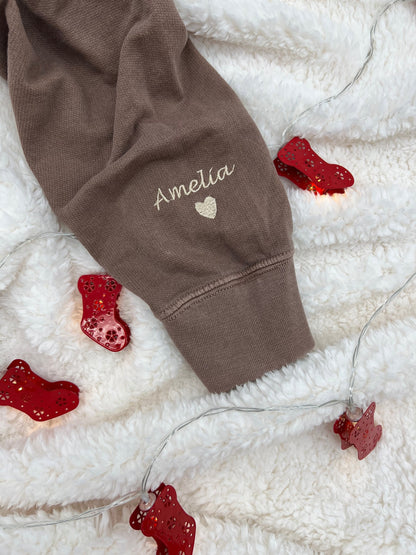Gingerbread Men Sweatshirt – Personalized Christmas Gift