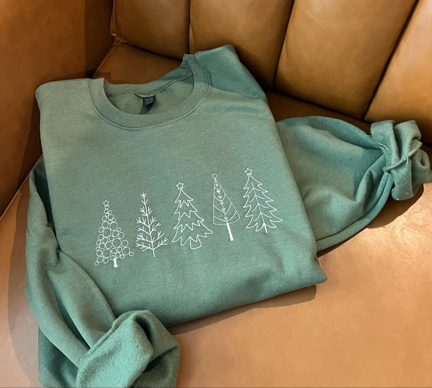 Christmas Tree Sweatshirt – Personalized Holiday Gift
