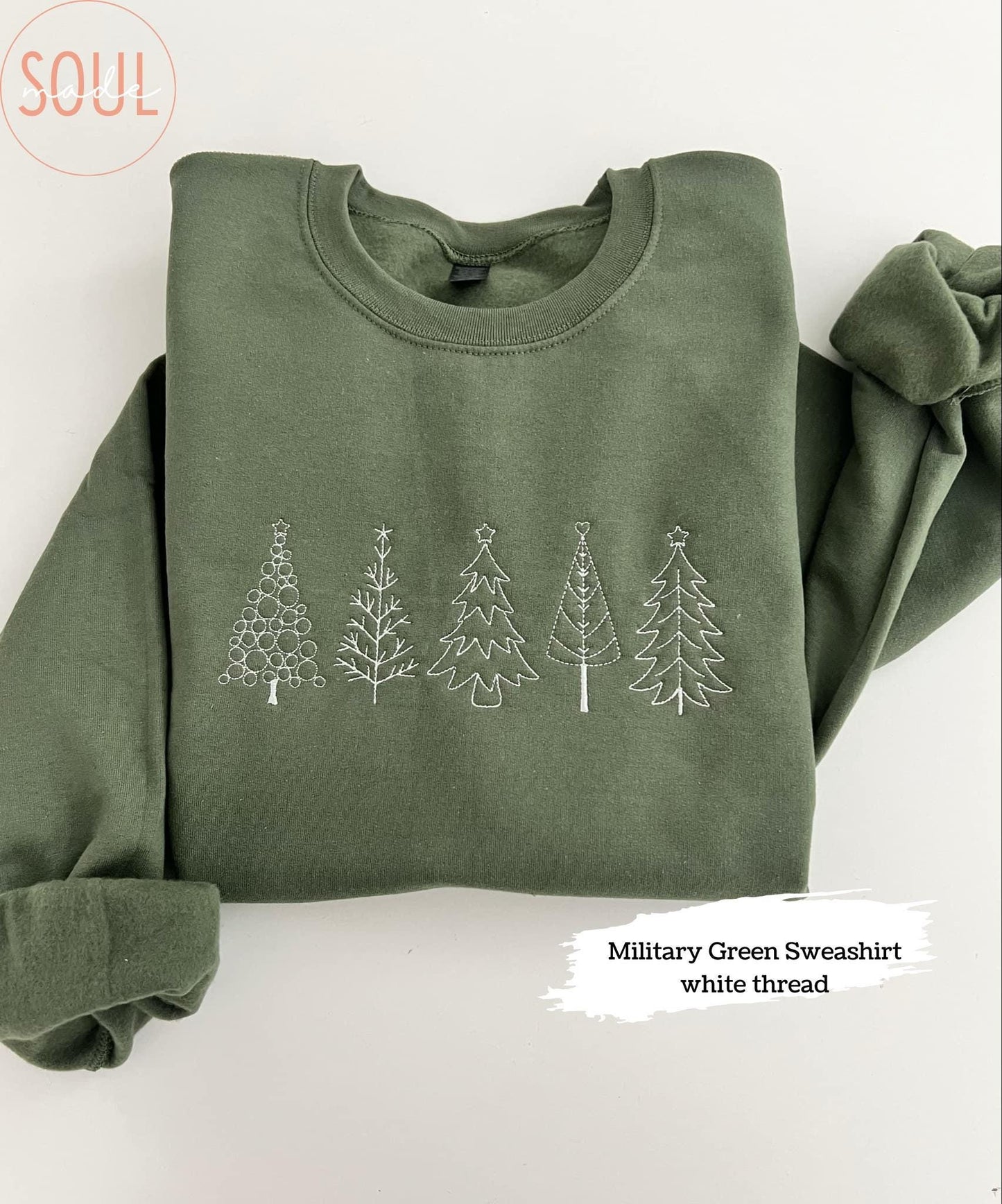 Christmas Tree Sweatshirt – Personalized Holiday Gift