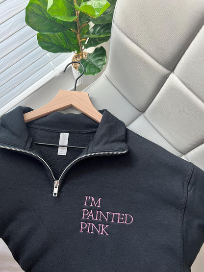 Quarter Zip & Sweatpant Set – Personalized Embroidery Matching Gift