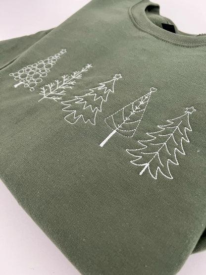 Christmas Tree Sweatshirt – Personalized Holiday Gift