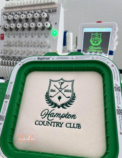 Golf & Book Club Sweatshirt – Personalized Embroidery Gift
