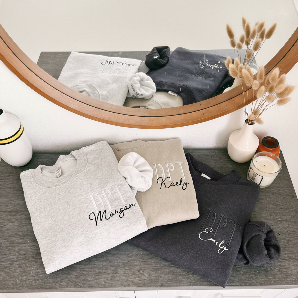 Nurse Custom Embroidery Sweatshirt