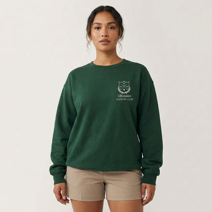 Golf & Book Club Sweatshirt – Personalized Embroidery Gift