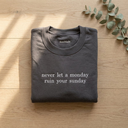 Classic Crewneck Sweatshirt – Personalized Embroidery Gift